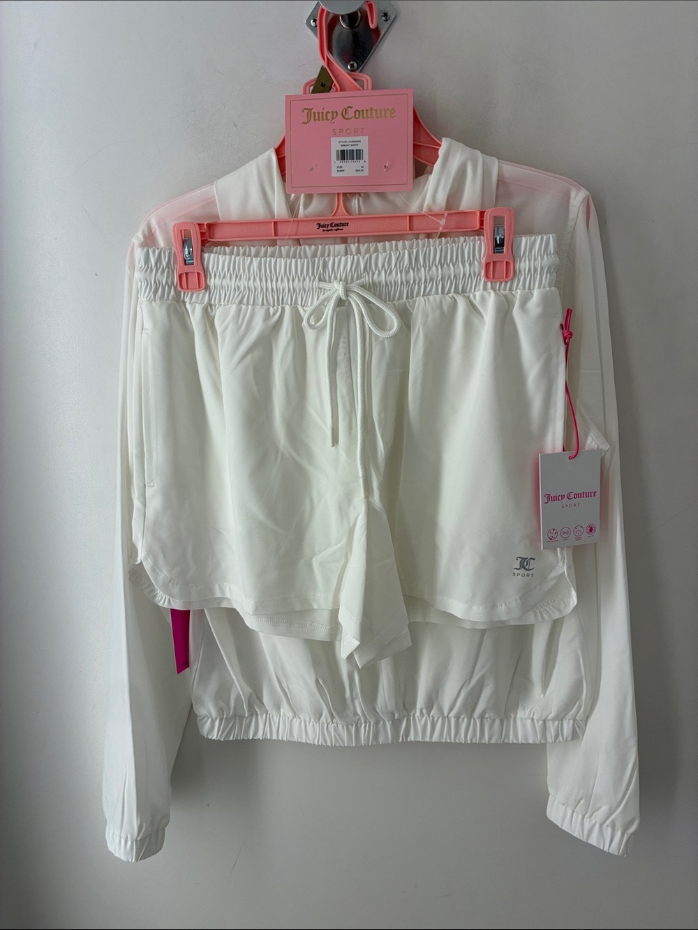 NEW! Juicy Couture Sport Short and Jacket Tracksuit, Medium - (NWT)